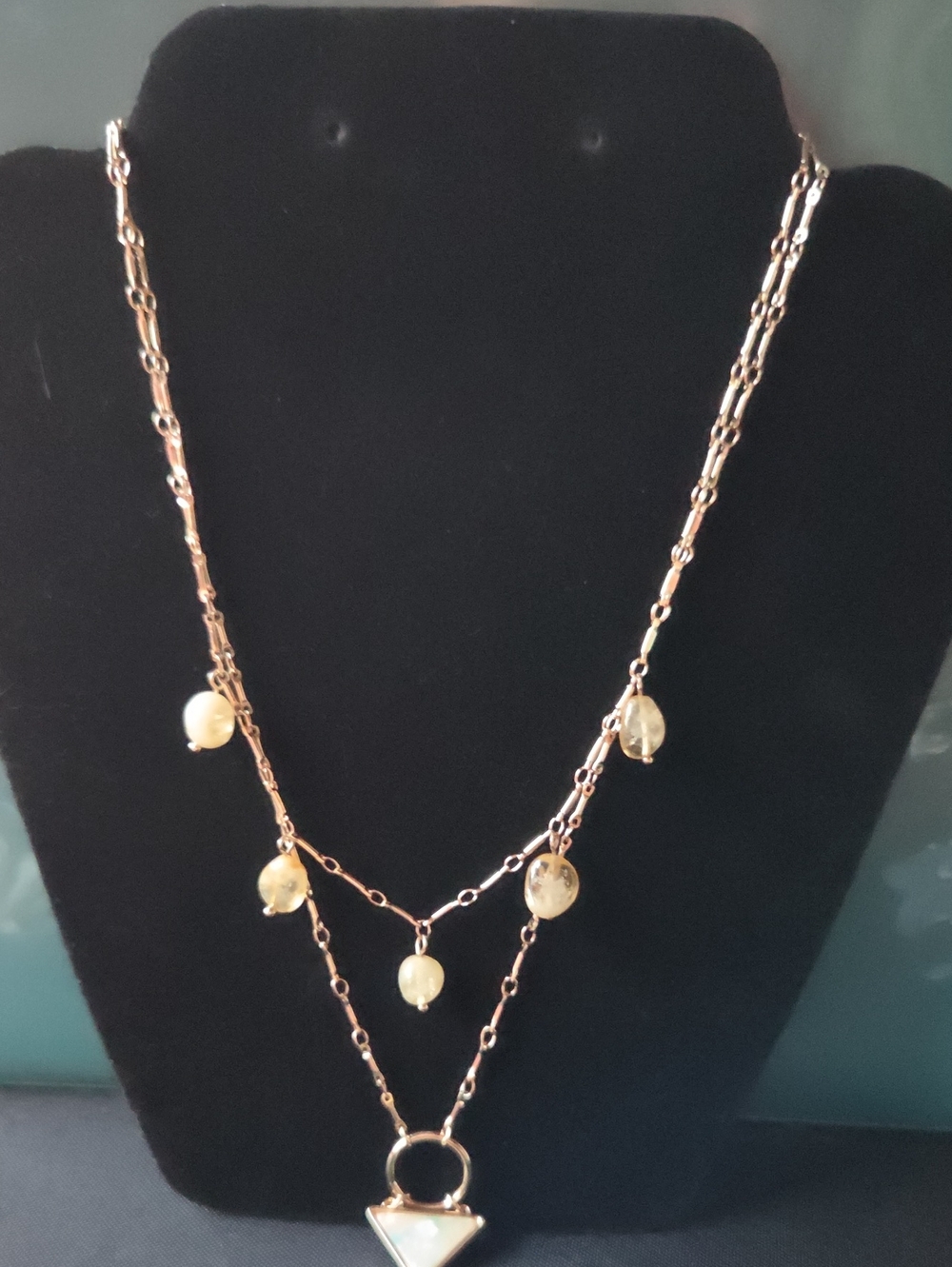 Paek Lane Olive Necklace